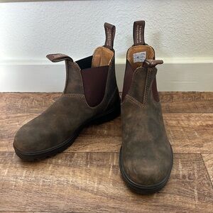 Blundstone #585 Rustic Brown Chelsea Boots